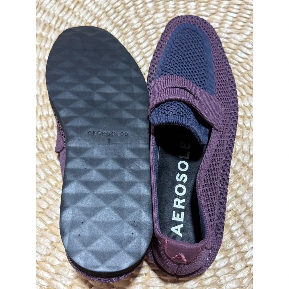 Aerosoles‎ Womens Loafers Knit Slip On Casual Comfort Shoes size 7